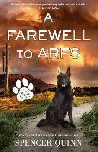 A Farewell to Arfs: A Chet & Bernie Mystery book cover by Spencer Quinn