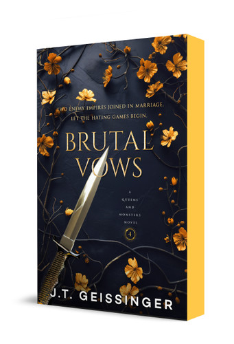 Brutal Vows: Queens and Monsters Book 4 (Queens and Monsters #4) book cover by J.T. Geissinger