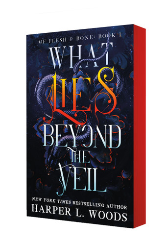 What Lies Beyond the Veil (Of Flesh & Bone #1) book cover by Harper L. Woods
