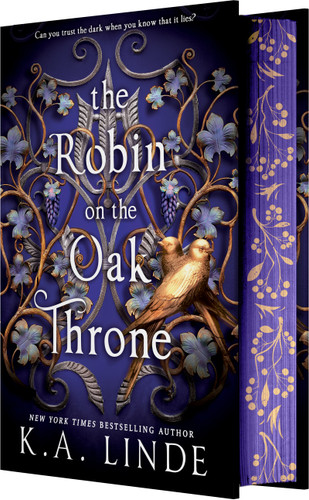 The Robin on the Oak Throne (Oak & Holly Cycle #2) book cover by K.A. Linde