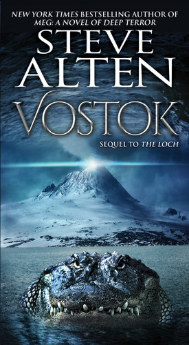 Vostok (MEG) book cover by Steve Alten