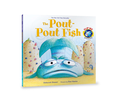 The Pout-Pout Fish / The Worry-Worry Whale and the Classroom Jitters Bindup Flip Book book cover by Deborah Diesen