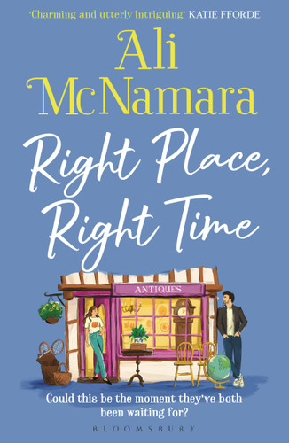 Right Place, Right Time: The perfect holiday read book cover by Ali McNamara
