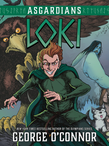 Asgardians: Loki: A Graphic Novel (Asgardians #3) book cover by George O'Connor