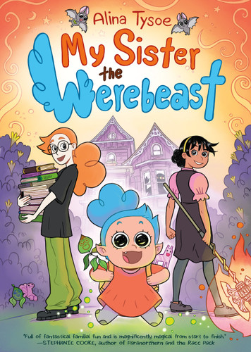 My Sister the Werebeast: A Graphic Novel book cover by Alina Tysoe