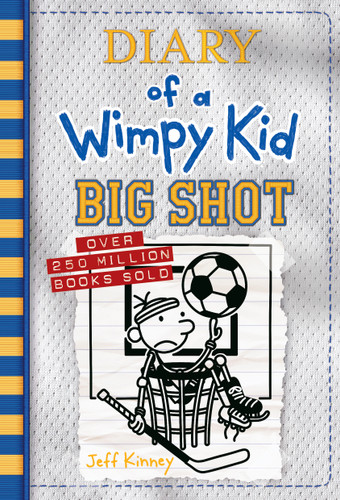 Big Shot: A hilariously hopeless season of sports fails and underdog dreams from the #1 international bestselling Diary of a Wimpy Kid series (Book 16) (Diary of a Wimpy Kid) book cover by Jeff Kinney