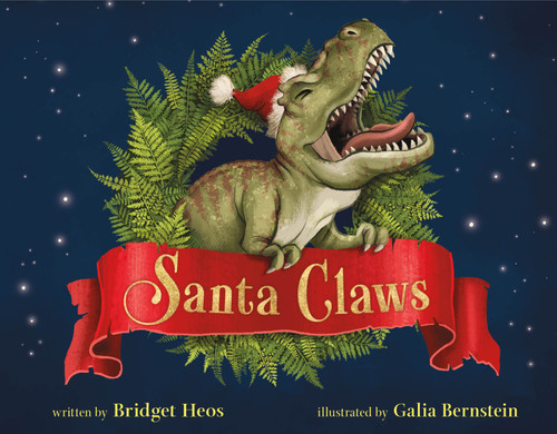 Santa Claws book cover by Bridget Heos