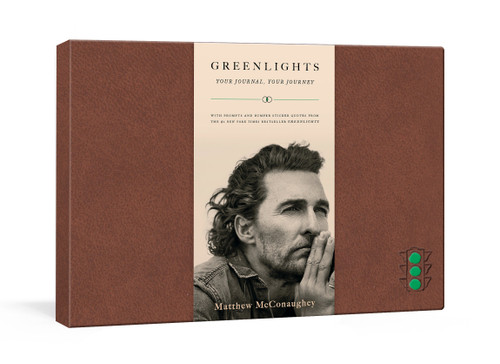 Greenlights: Your Journal, Your Journey book cover by Matthew McConaughey