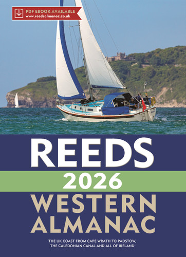Reeds Western Almanac 2026 (Reed's Almanac) book cover by Perrin Towler, Simon Jollands