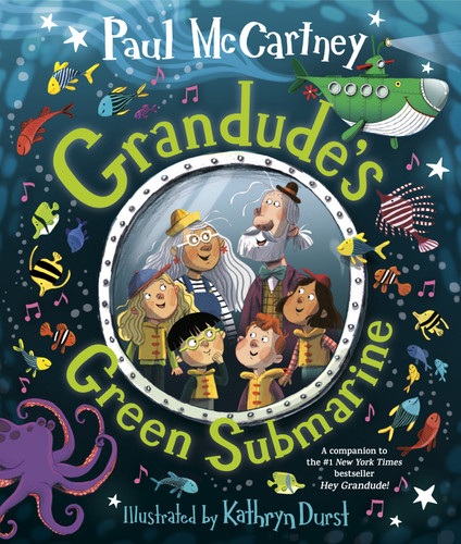 Grandude's Green Submarine book cover by Paul McCartney