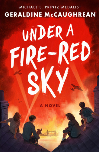 Under a Fire-Red Sky: A Novel book cover by Geraldine McCaughrean