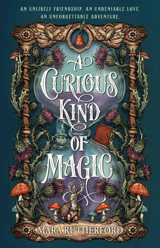 A Curious Kind of Magic book cover by Mara Rutherford