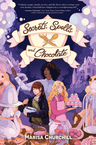 Secrets, Spells, and Chocolate book cover by Marisa Churchill