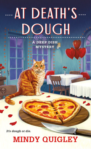 At Death's Dough: A Deep Dish Mystery (Deep Dish Mysteries #5) book cover by Mindy Quigley