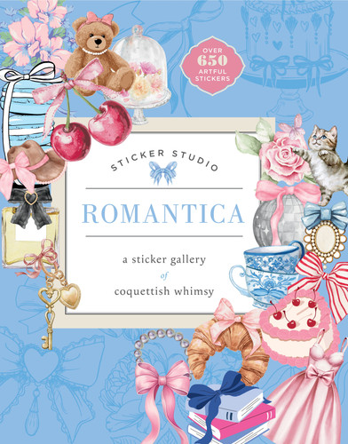 Sticker Studio: Romantica: A Sticker Gallery of Coquettish Whimsy book cover by Chloe Standish