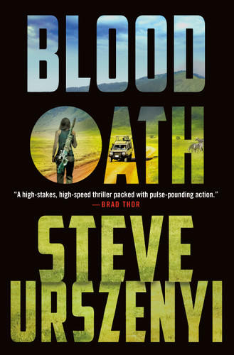Blood Oath: An Alex Martel Thriller (Special Agent Alexandra Martel #3) book cover by Steve Urszenyi