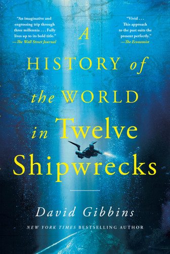 A History of the World in Twelve Shipwrecks book cover by David Gibbins