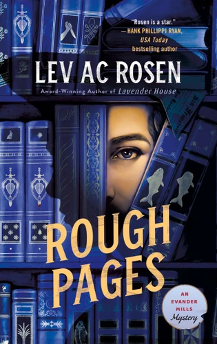 Rough Pages: An Evander Mills Mystery (Evander Mills #3) book cover by Lev AC Rosen