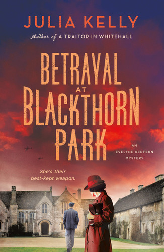 Betrayal at Blackthorn Park: An Evelyne Redfern Mystery (Evelyne Redfern #2) book cover by Julia Kelly
