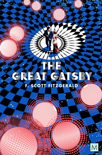 The Great Gatsby book cover by F. Scott Fitzgerald