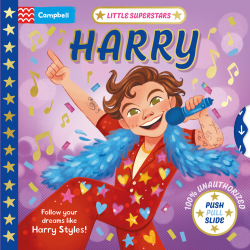 Little Superstars: Harry: The inspiring story of Harry Styles (Little Superstars) book cover by Campbell Books