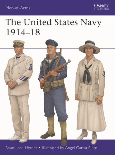 The United States Navy 1914–18 (Men-at-Arms #565) book cover by Brian Lane Herder