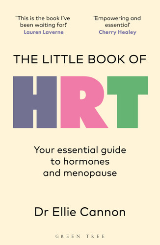 The Little Book of HRT: Your essential guide to hormones and menopause book cover by Ellie Cannon