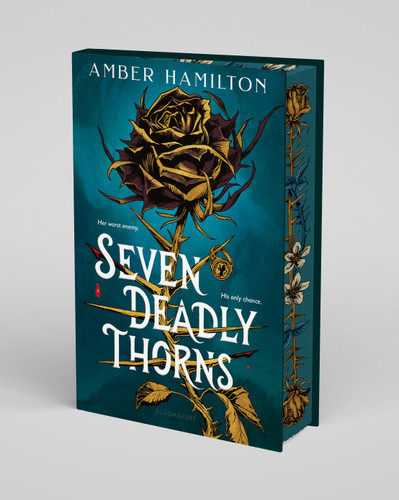 Seven Deadly Thorns: Deluxe Limited Edition book cover by Amber Hamilton