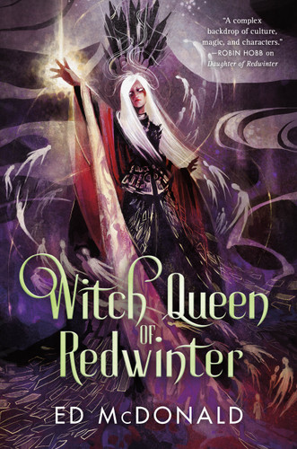 Witch Queen of Redwinter book cover by Ed McDonald