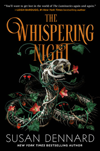 The Whispering Night (Luminaries #3) book cover by Susan Dennard