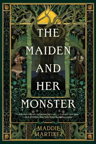 The Maiden and Her Monster book cover by Maddie Martinez