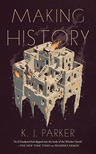 Making History book cover by K. J. Parker
