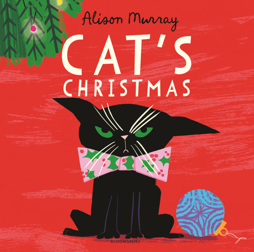 Cat's Christmas book cover by Alison Murray
