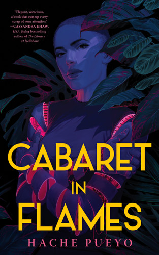 Cabaret in Flames book cover by Hache Pueyo