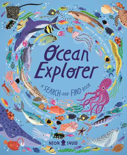 Ocean Explorer: A Search-and-Find Book (Search-and-Find Explorers) book cover by Carlee Jackson, Neon Squid