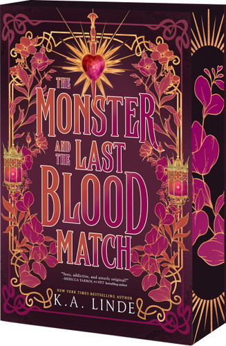 The Monster and the Last Blood Match (Blood Type #1) book cover by K.A. Linde