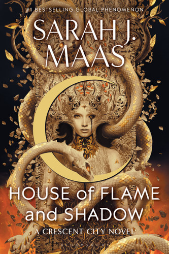 House of Flame and Shadow (Crescent City #3) book cover by Sarah J. Maas