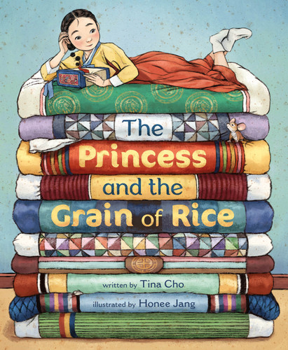 The Princess and the Grain of Rice book cover by Tina Cho
