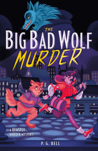 The Big Bad Wolf Murder book cover by P. G. Bell