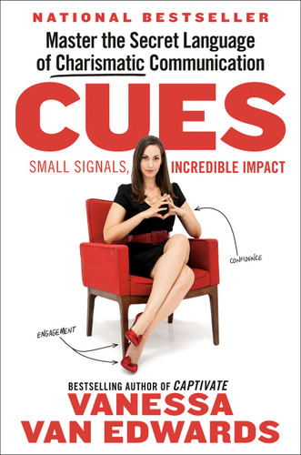 Cues: Master the Secret Language of Charismatic Communication book cover by Vanessa Van Edwards
