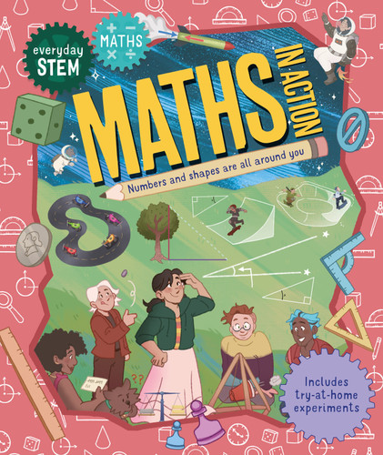 Everyday STEM Maths – Maths In Action book cover by Lou Abercrombie