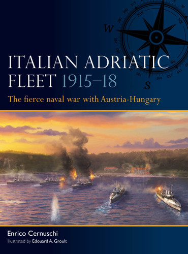 Italian Adriatic Fleet 1915–18: The fierce naval war with Austria-Hungary (Fleet #15) book cover by Enrico Cernuschi