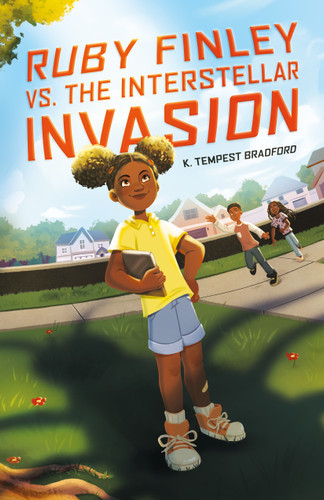 Ruby Finley vs. the Interstellar Invasion book cover by K. Tempest Bradford