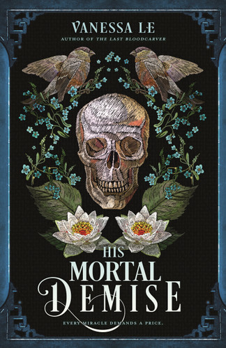 His Mortal Demise book cover by Vanessa Le
