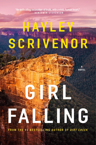 Girl Falling: A Novel book cover by Hayley Scrivenor