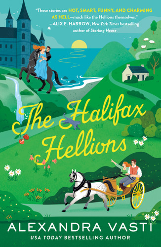 The Halifax Hellions book cover by Alexandra Vasti