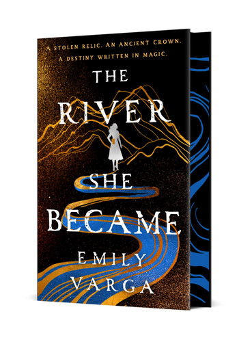 The River She Became book cover by Emily Varga