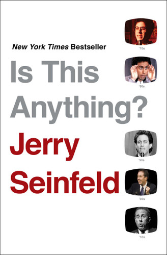 Is This Anything? book cover by Jerry Seinfeld