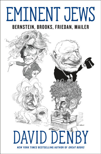 Eminent Jews: Bernstein, Brooks, Friedan, Mailer book cover by David Denby
