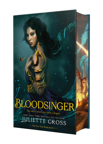 Bloodsinger book cover by Juliette Cross